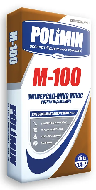 Суміш будівельна Polimin М-100
