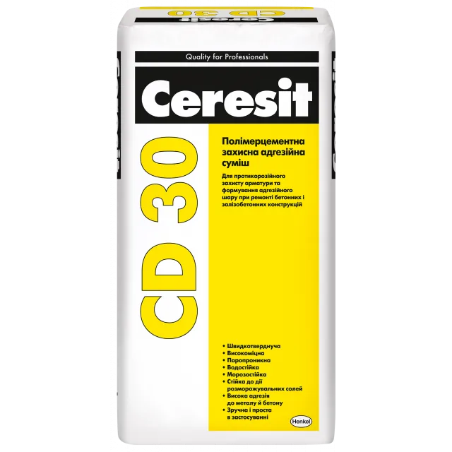 Розчин мінеральний, антикорозійний і контактний Ceresit CD 30
